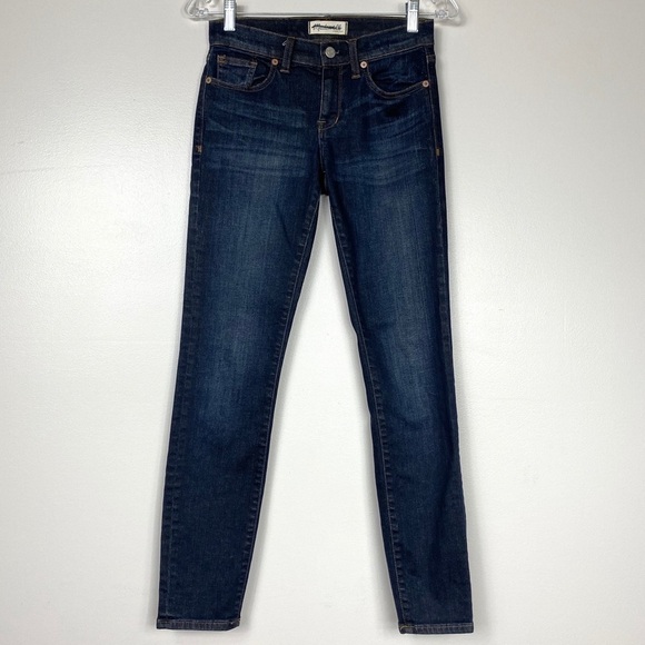 MADEWELL Skinny Skinny Jeans Waterfall Wash 25 - Picture 2 of 6